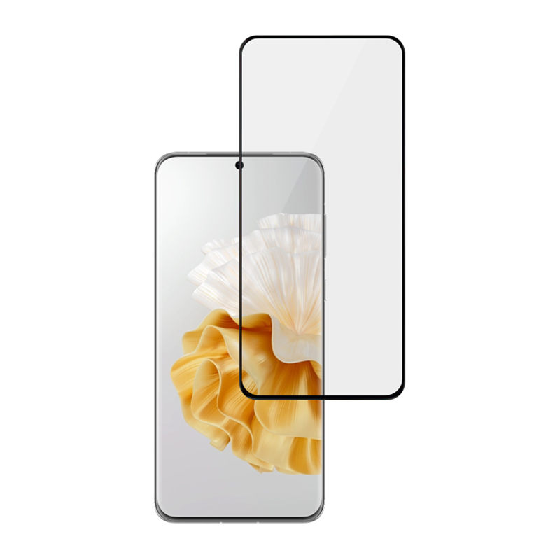 Dlix 2.5D silk print full glue tempered glass screen protector for Huawei P60