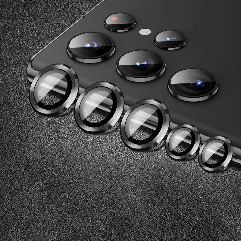 Dlix 3D full glue camera lens tempered glass for Samsung Galaxy S23 Ultra