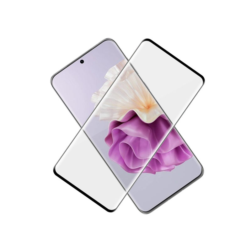 Dlix 3D hot bending full glue tempered glass screen protector for Huawei P60 Pro
