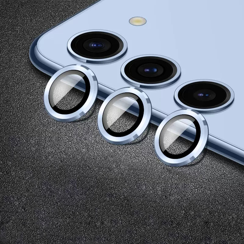 Dlix 3D full glue camera lens tempered glass for Samsung Galaxy S23