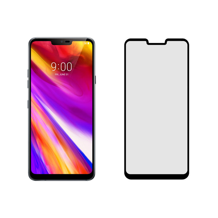 Dlix 3D hot bending full glue tempered glass screen protector for LG G7