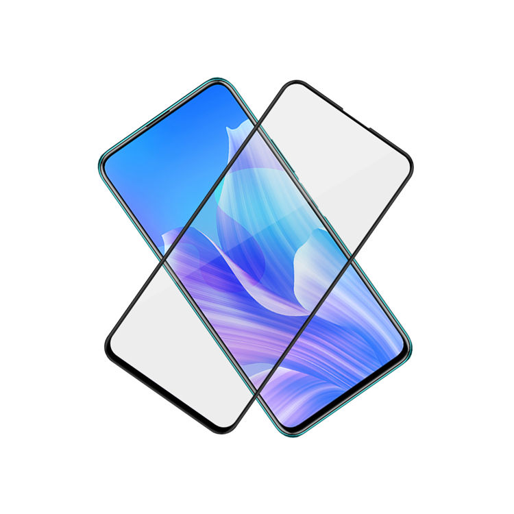 Dlix 3D hot bending edge glue tempered glass screen protector for Huawei Enjoy 20 Plus