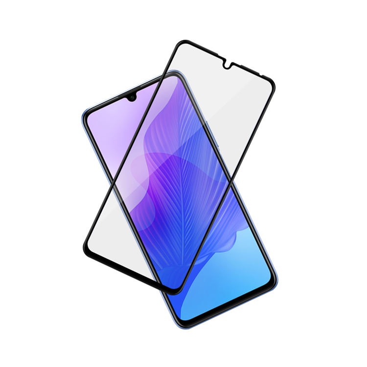 Dlix 3D hot bending full glue tempered glass screen protector for Huawei Enjoy 20 Pro