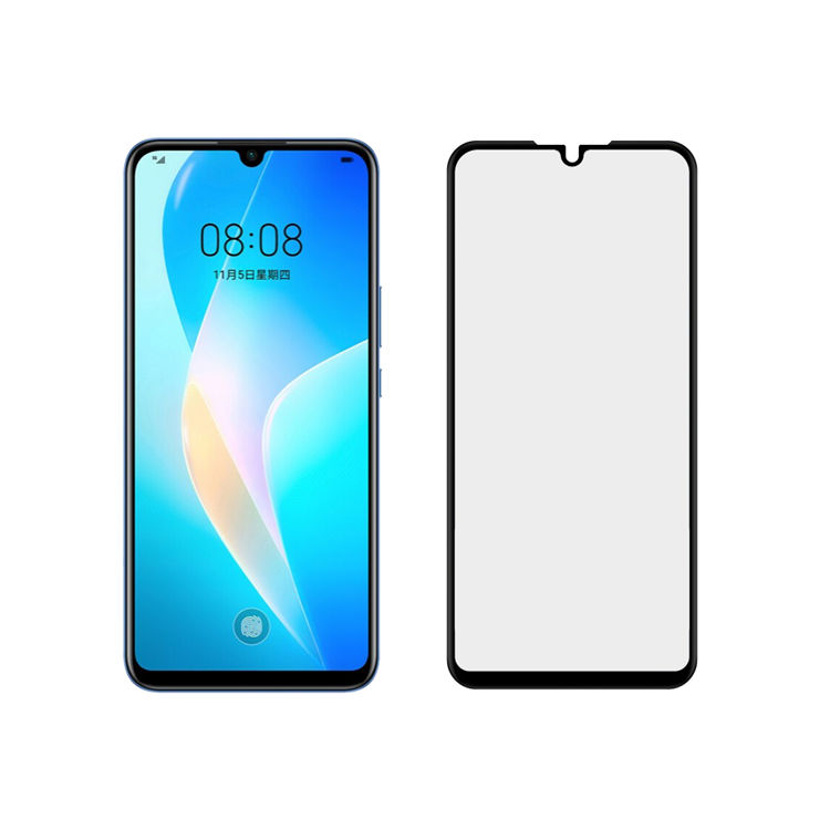 Dlix 3D hot bending full glue tempered glass screen protector for Huawei Nova 8 SE