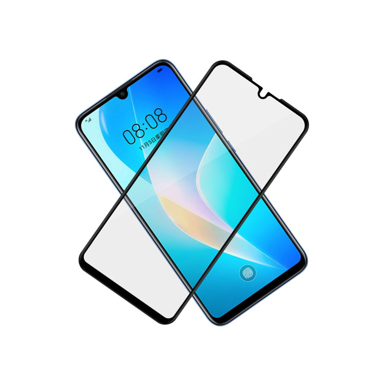 Dlix 3D hot bending edge glue tempered glass screen protector for Huawei Nova 8 SE