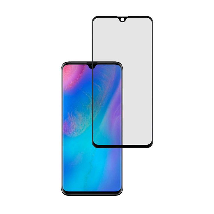 Dlix 2.5D silk print full glue tempered glass screen protector for Huawei P30