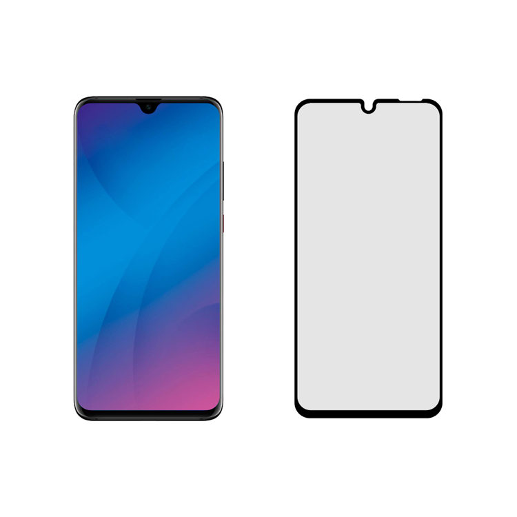 Dlix 3D hot bending full glue tempered glass screen protector for Huawei P30 Lite