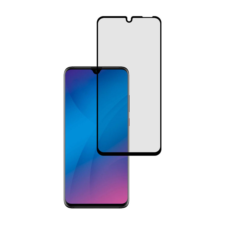Dlix 2.5D silk print full glue tempered glass screen protector for Huawei P30 Lite