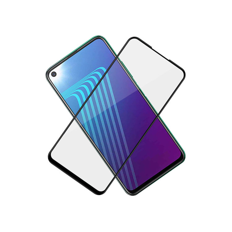 Dlix 3D hot bending full glue tempered glass screen protector for Infinix Note 7 Lite