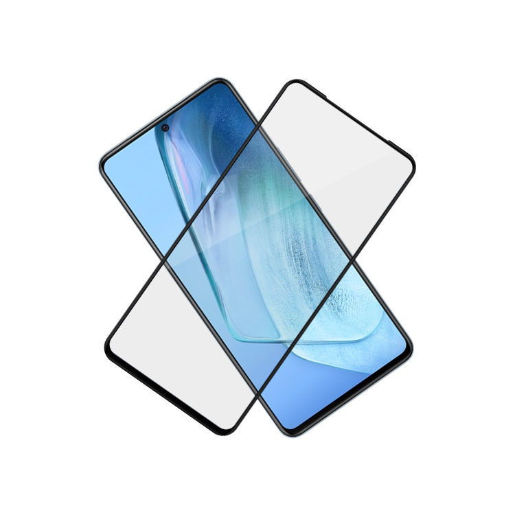 Dlix 2.5D silk print full glue tempered glass screen protector for iQOO Neo5