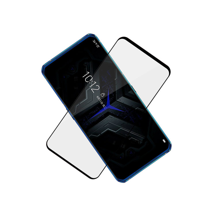 Dlix 2.5D silk print full glue tempered glass screen protector for Lenovo Legion Pro