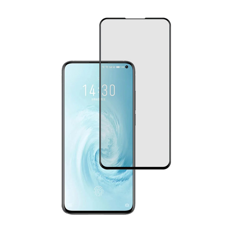 Dlix 3D hot bending full glue tempered glass screen protector for Meizu 17