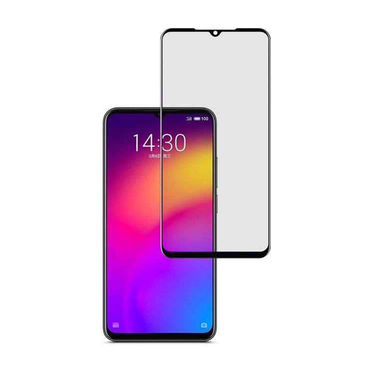 Dlix 3D hot bending full glue tempered glass screen protector for Meizu Note9