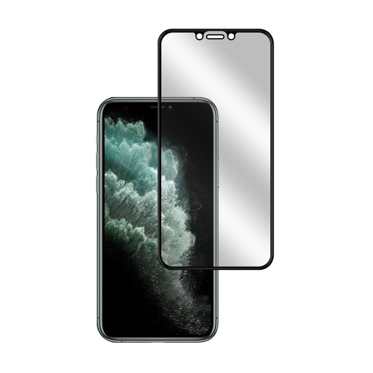 Dlix 2.5D Mirror full cover tempered glass screen protector for Apple iPhone 11 Pro Max