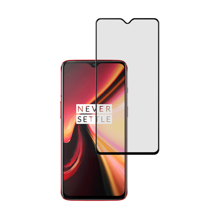 Dlix 3D curved precise carving tempered glass screen protector for OnePlus 7