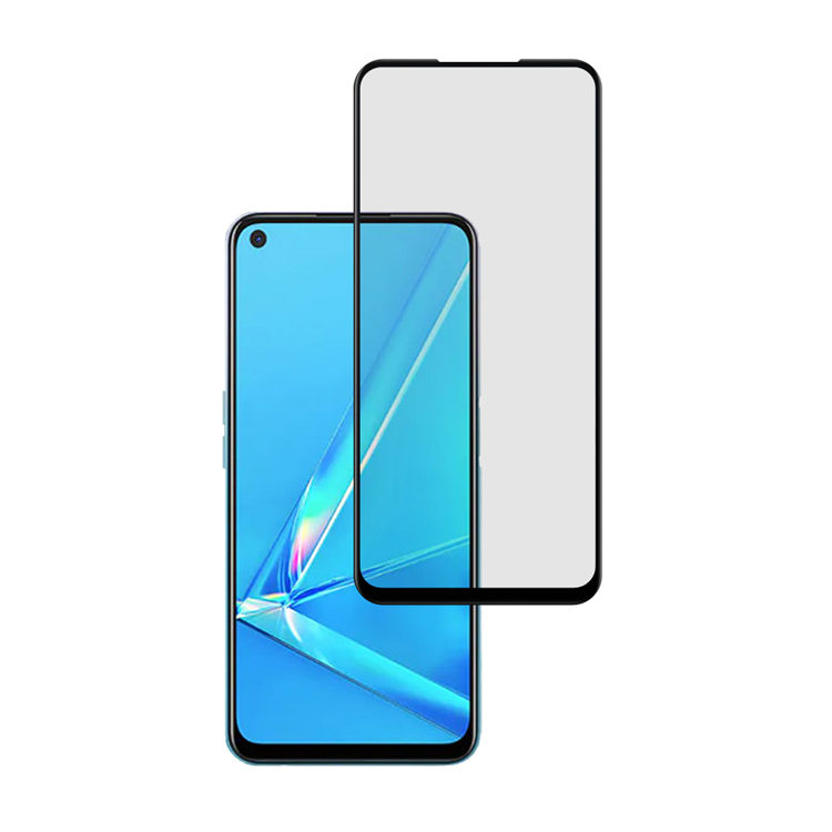 Dlix 3D hot bending full glue tempered glass screen protector for Oppo A92