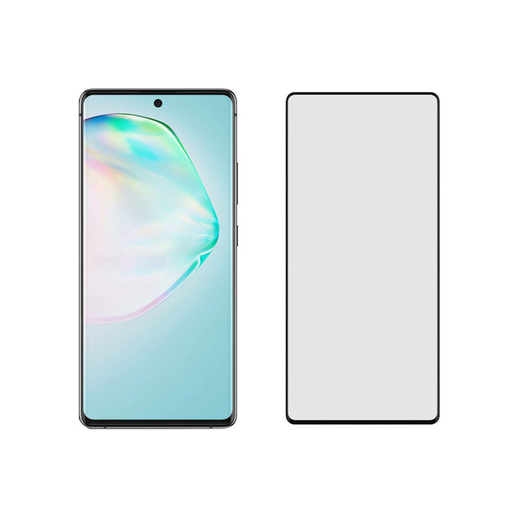 Dlix 3D hot bending edge glue tempered glass screen protector for Samsung Galaxy A91