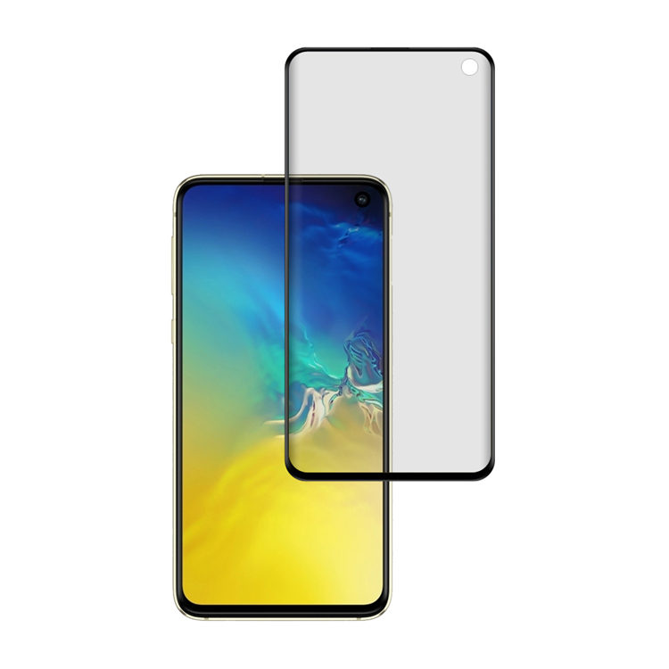Dlix 3D hot bending edge glue tempered glass screen protector for Samsung Galaxy S10e