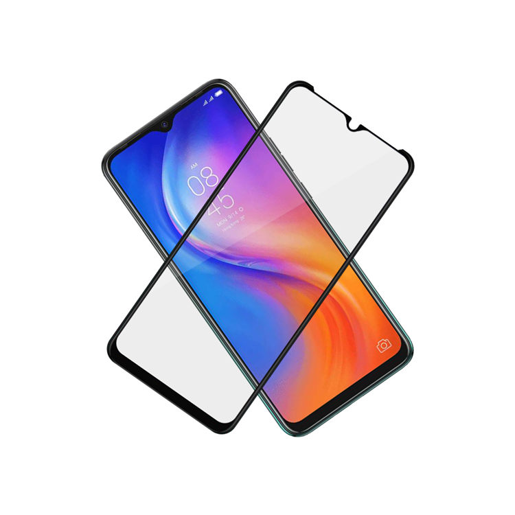 Dlix 3D hot bending full glue tempered glass screen protector for Tecno Spark 5 Air