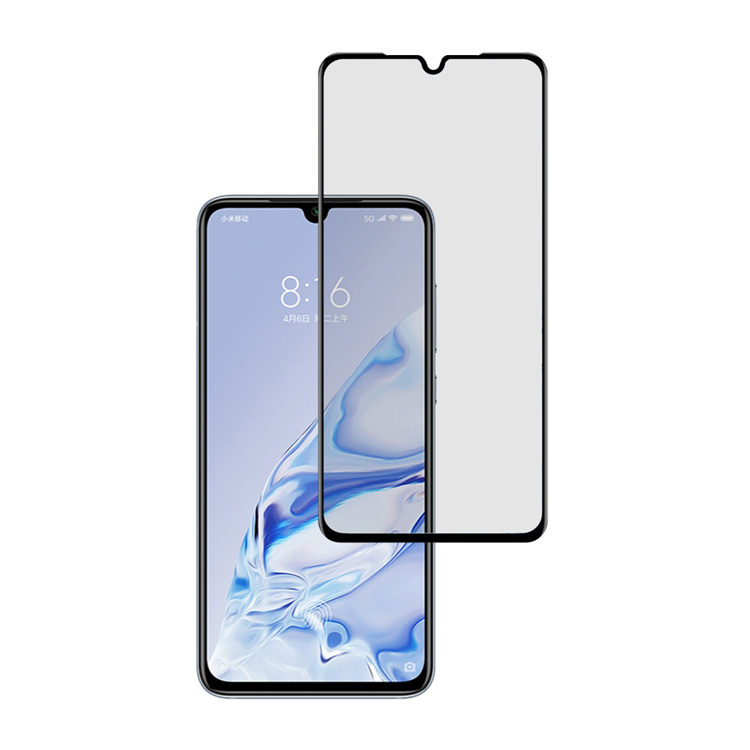 Dlix 3D hot bending edge glue tempered glass screen protector for Xiaomi 9 Pro 5G