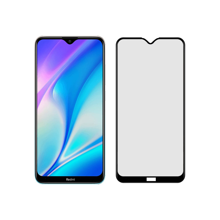 Dlix 3D hot bending edge glue tempered glass screen protector for Xiaomi Redmi 8A Pro