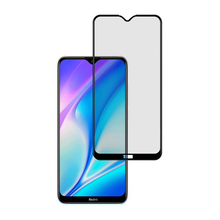 Dlix 3D hot bending edge glue tempered glass screen protector for Xiaomi Redmi 8A Pro