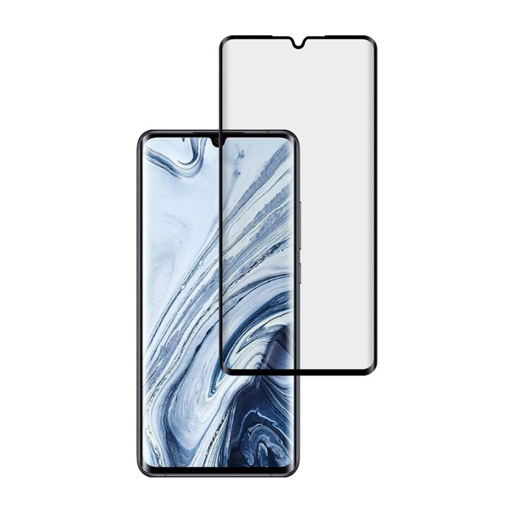 Dlix 3D curved precise carving tempered glass screen protector for Xiaomi Note 10 Lite